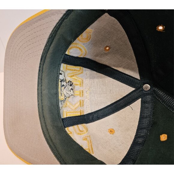 VTG 90s Edmonton Eskimos Starter Hat Fabric Adjustable Strap Polar Bear Rare - Picture 9 of 11